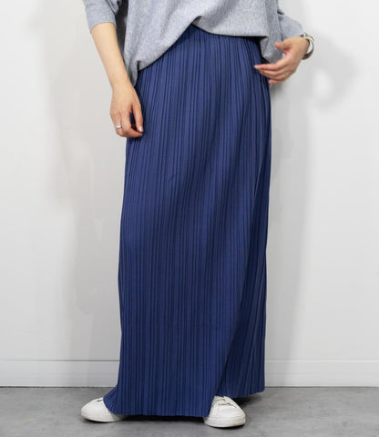 ストレートプリーツスカート
