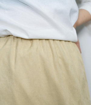 ストレッチスウェードライクIラインスカート