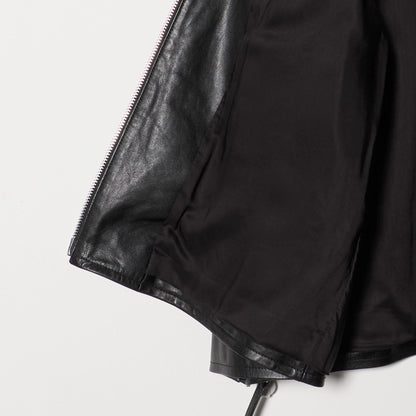 シープレザー フロントジップ ジャケット