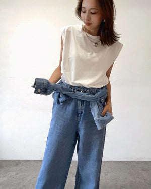 フレンチスリーブT