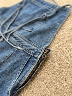 デニムサロペット