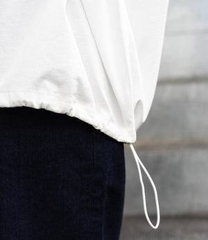 ドロストオーバーフレンチスリーブカットソー