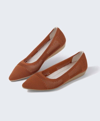 パターンメッシュ パンプス