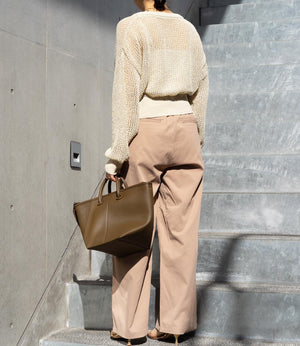 ダブルジップメッシュラメカーデブルゾン