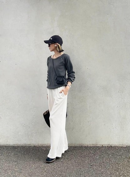 ビッグワッフルTシャツ