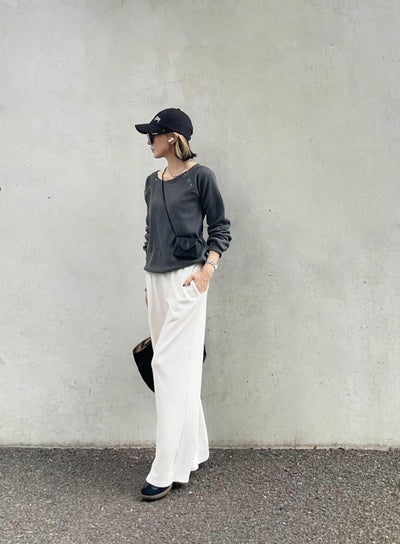 ビッグワッフルTシャツ