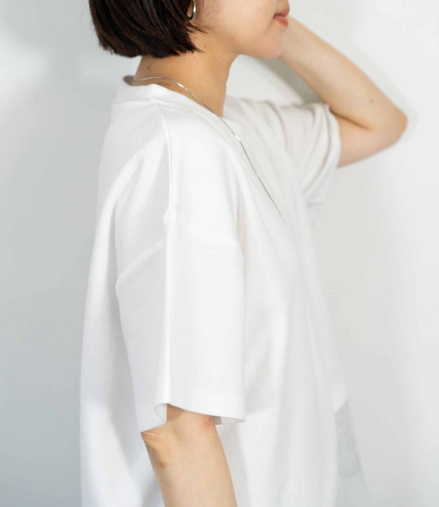レースドッキングTシャツ