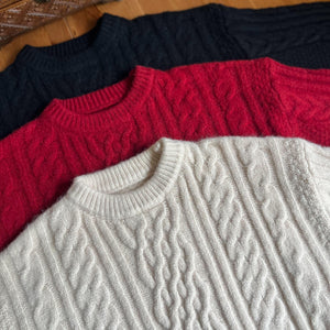 3colorアランニット