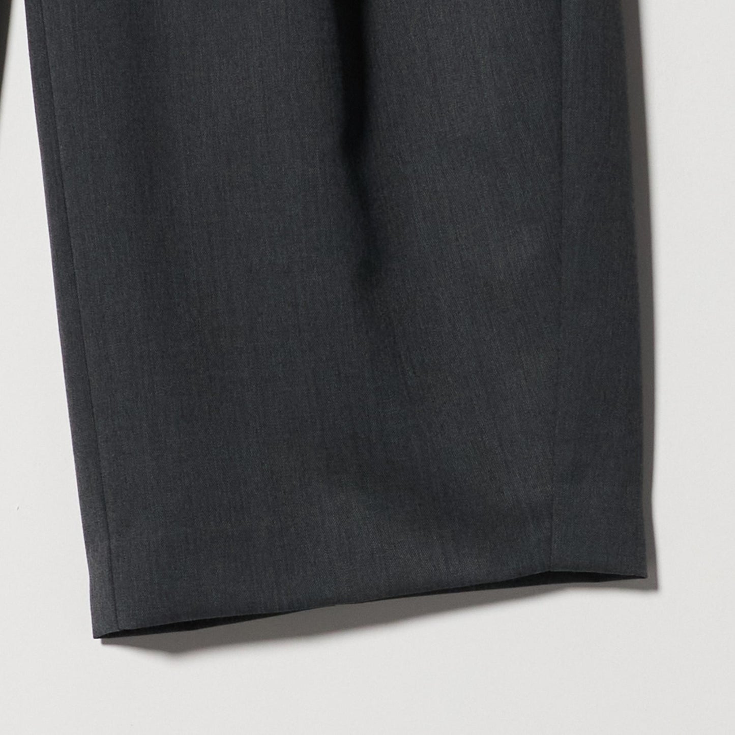 毛ポリエステル カーブパンツ ウォッシャブル