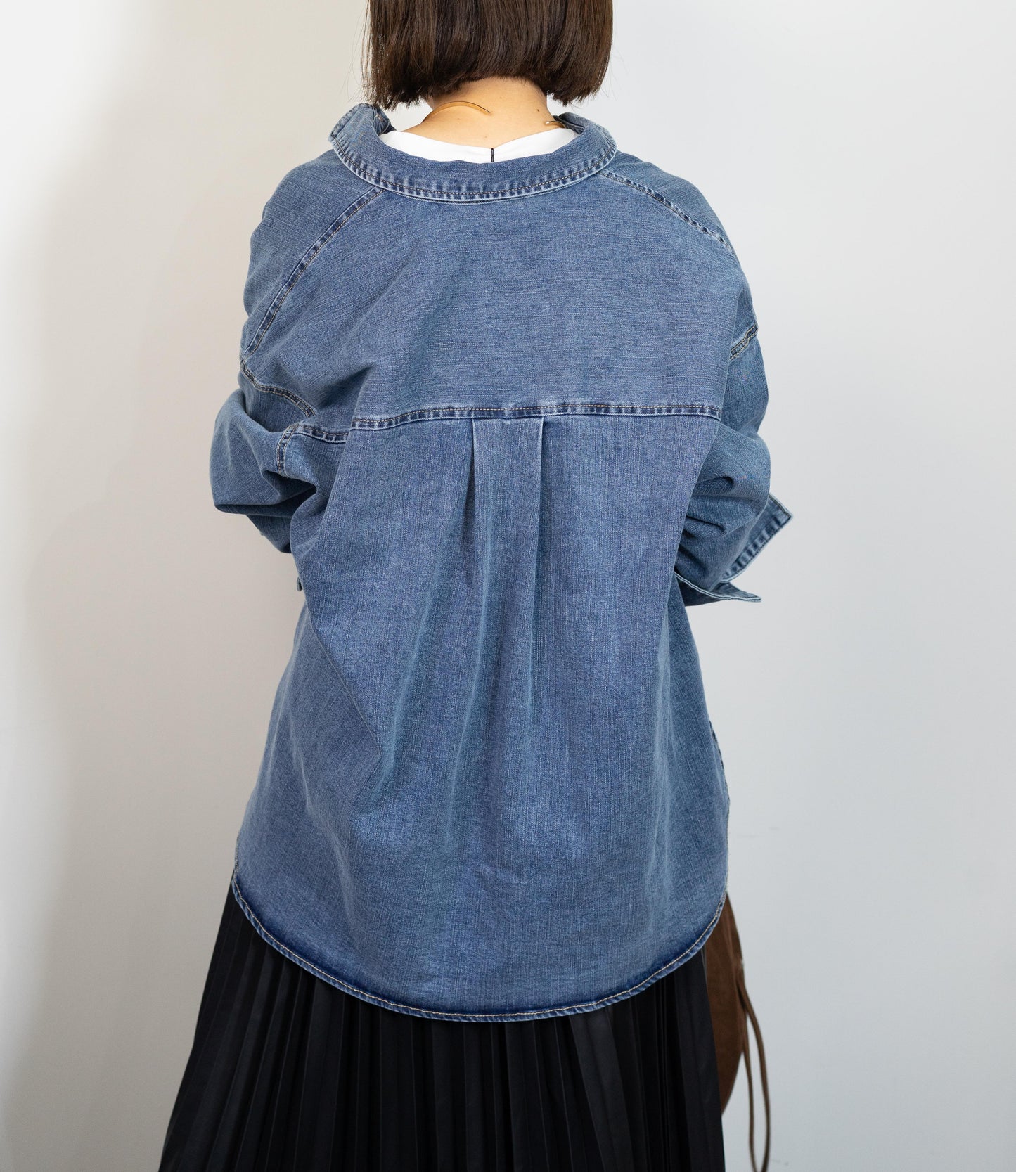 デニムオーバーシャツ