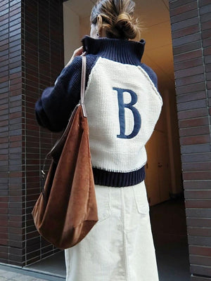 ブルゾンライクカーディガン