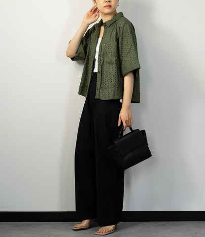 スリムベイカーパンツ