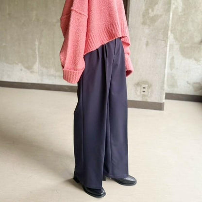 美シルエットストレートパンツ