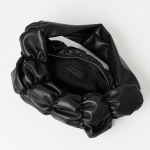 ギャザー ムーン ワンショルダーバッグ