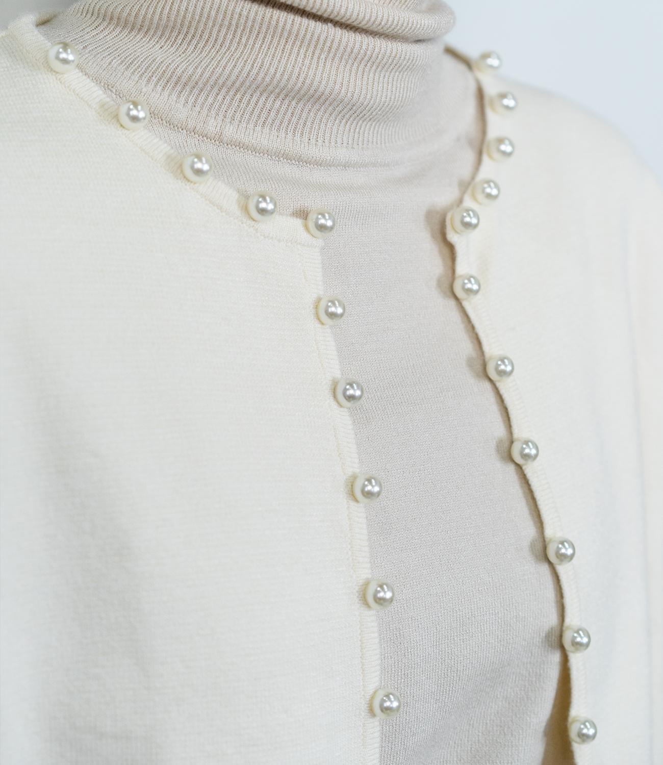 パールニットカーディガン