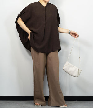 エアリーコクーンシルエットブラウス