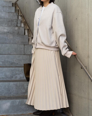 ラメプリーツフレアスカート