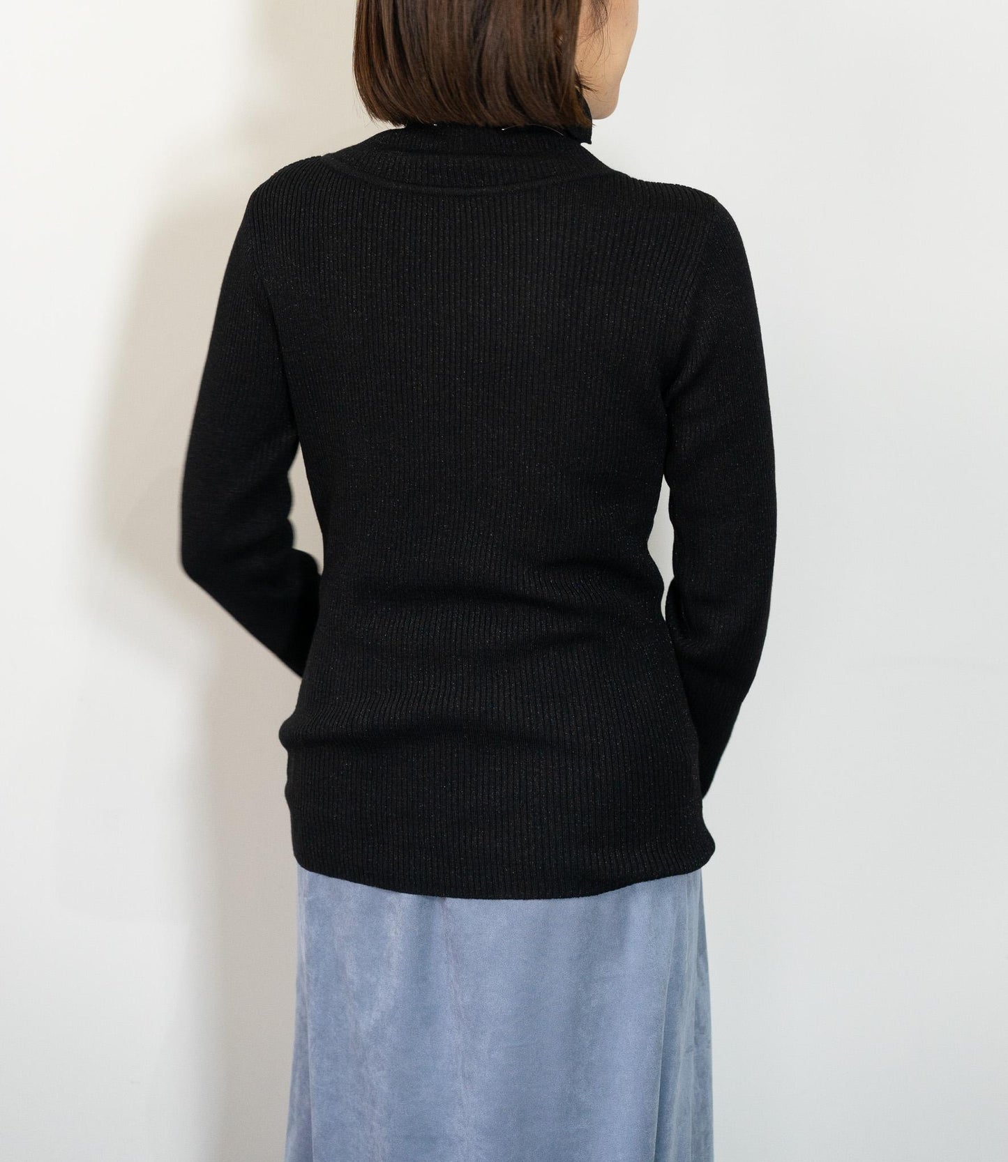 ラメタートルスリムニット