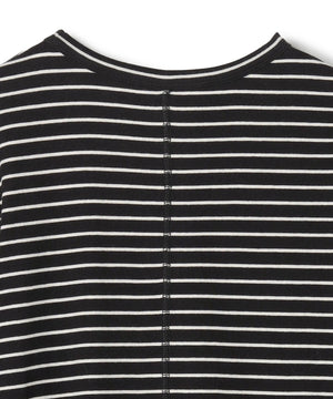 コットンカシミヤ クルーネックカットソー