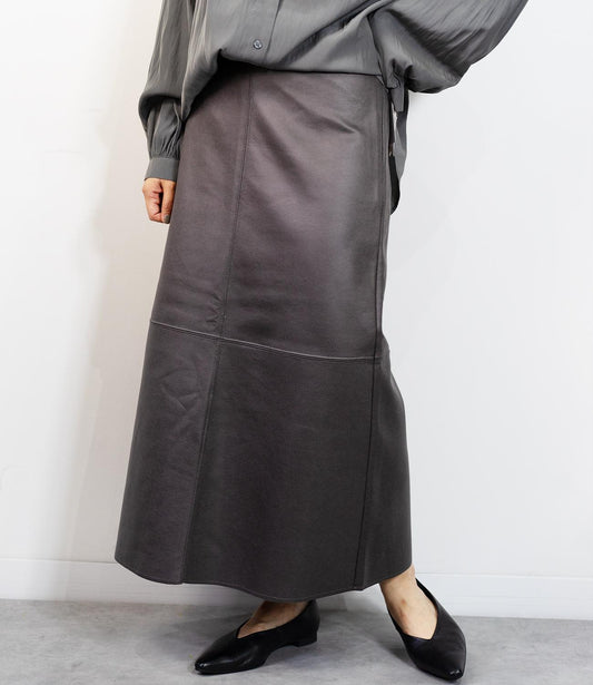 マシュマロコーティングフレアスカート