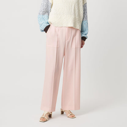 アセテートポリエステル ベイカーパンツ