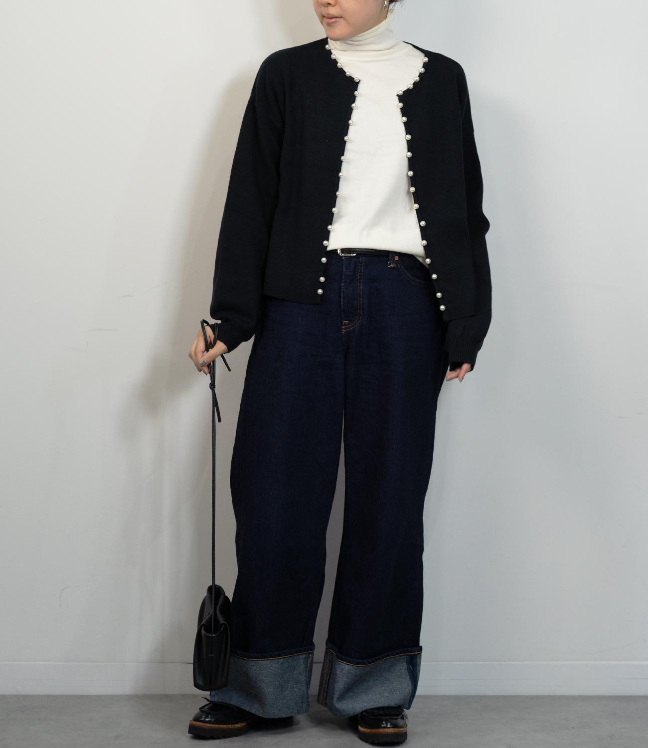 パールニットカーディガン