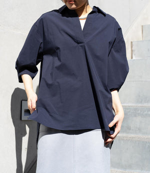 オーバーサイズスキッパーシャツ