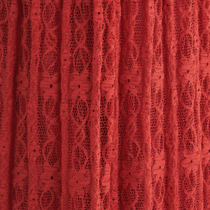 2WAY レース ロング スカート