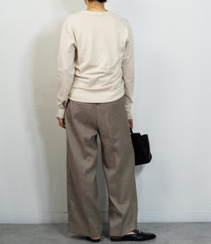 ソフトタッチVネックニットカーディガン