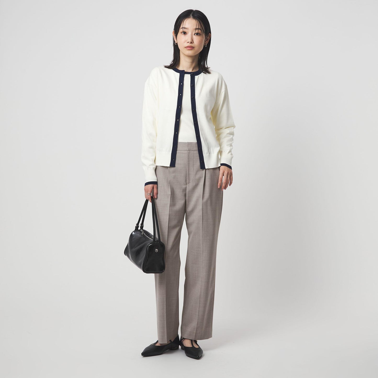 ［size SHORT/TALLあり］カチリラ ストレート パンツ ウォッシャブル ストレッチ