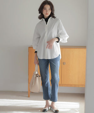 ミッドデニム パンツ