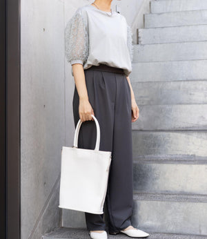 シアーフリンジドッキングカットソー