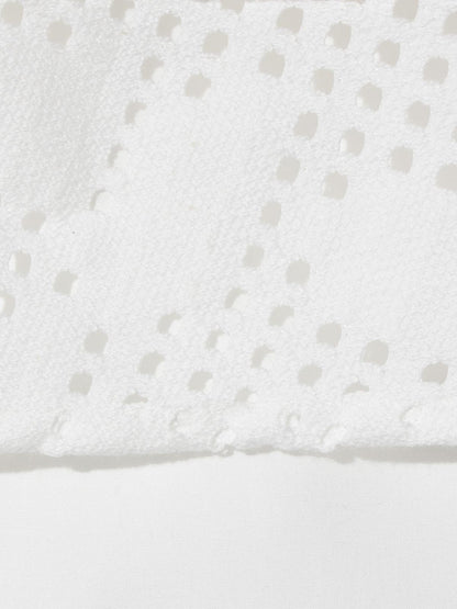 MIDIUMISOLID for Ladies レースレイヤードスカート