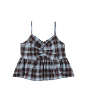 ビスチェセットチェックシャツ