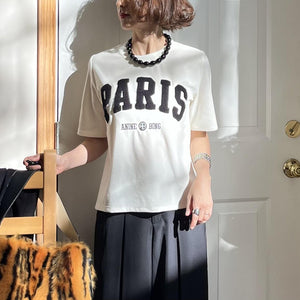 PARISパイルベロアTシャツ