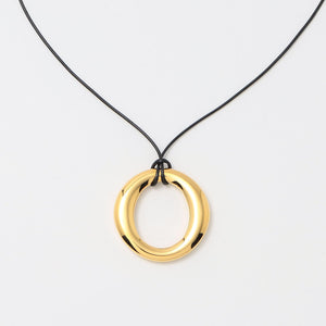 Oシェイプ コードネックレス