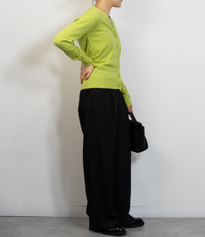 ソフトタッチVネックニットカーディガン