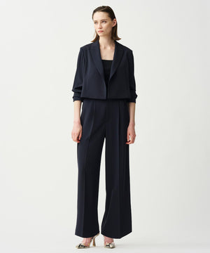 クールタッチツイル ストレートパンツ