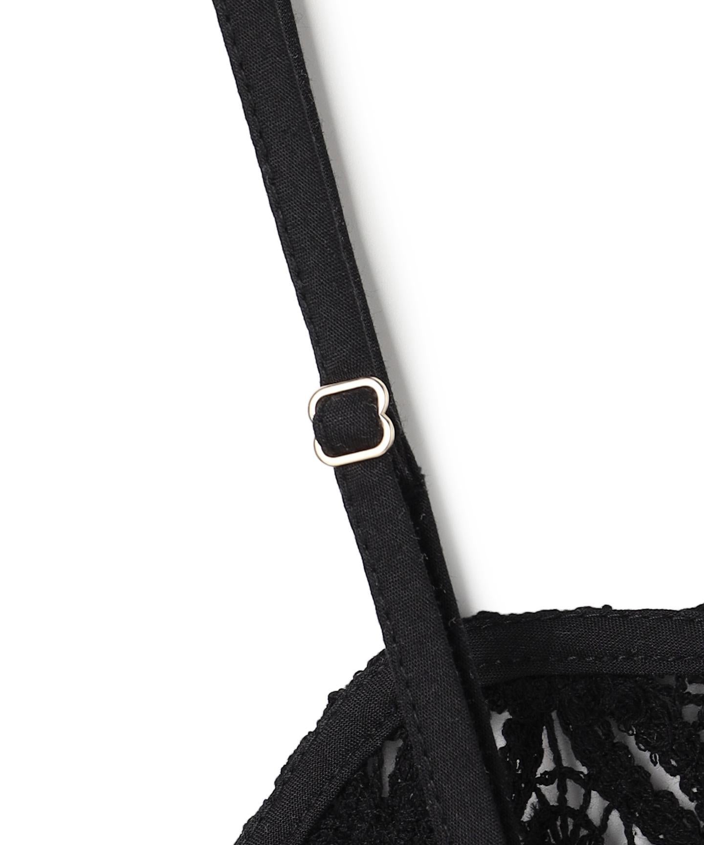 ラッセルレース キャミレイヤード Tシャツ