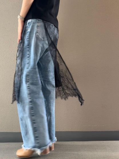 レイヤードエプロンスカート