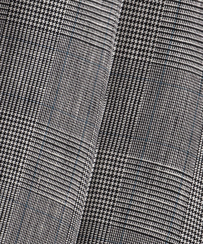 グレンチェック ワイドパンツ