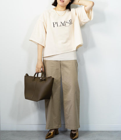 ミニ裏毛ロゴプルオーバー