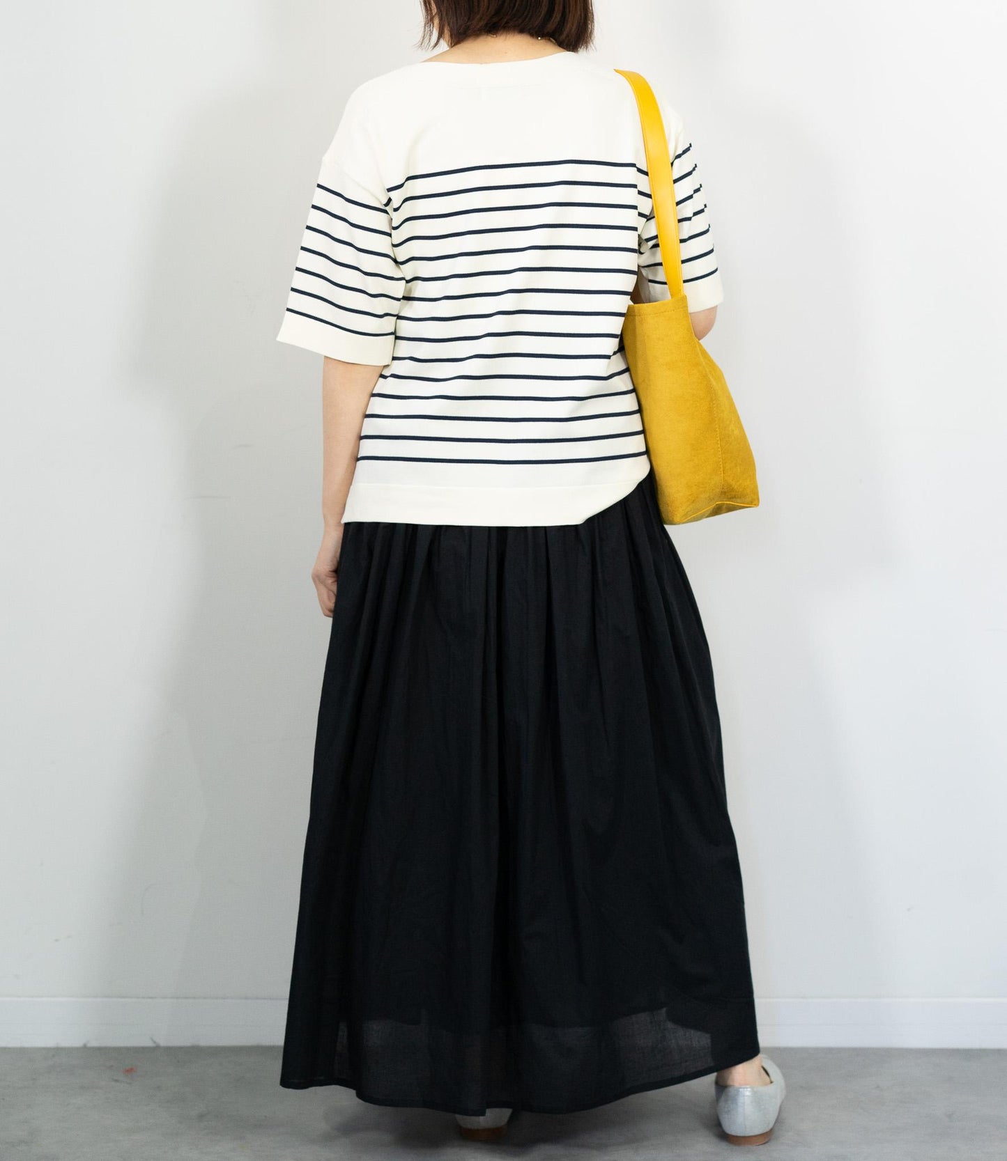 ハーフスリーブニット