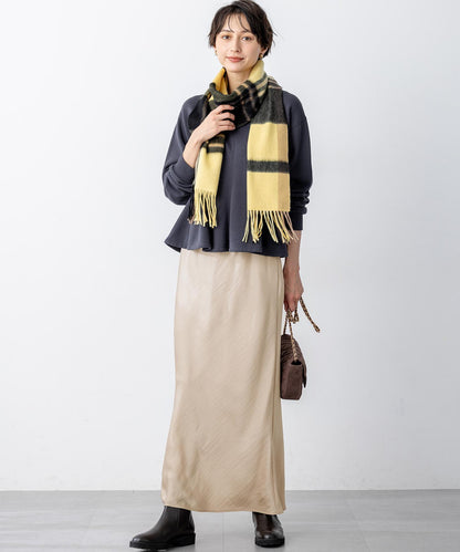 スエード キルティング ショルダーバッグ