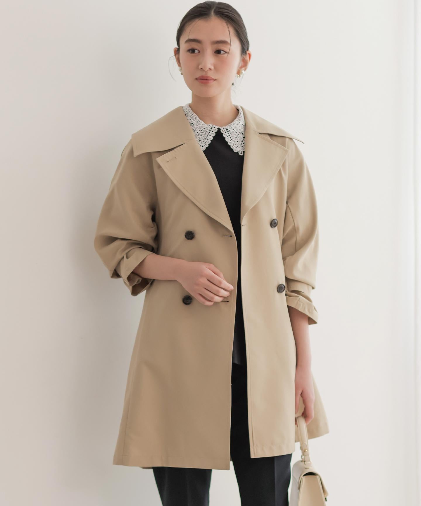 リラクシング トレンチコート