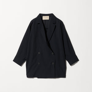 シアー ドルマン ブラウス ジャケット ウォッシャブル