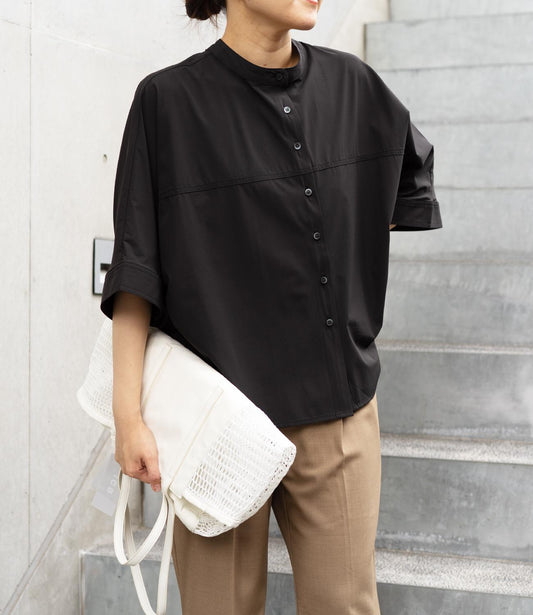 【接触冷感】前後2wayドルマンシャツ
