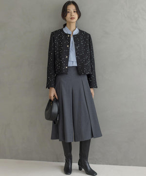 ハンサムツイルキュロット パンツ