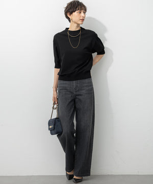 スエード キルティング ショルダーバッグ