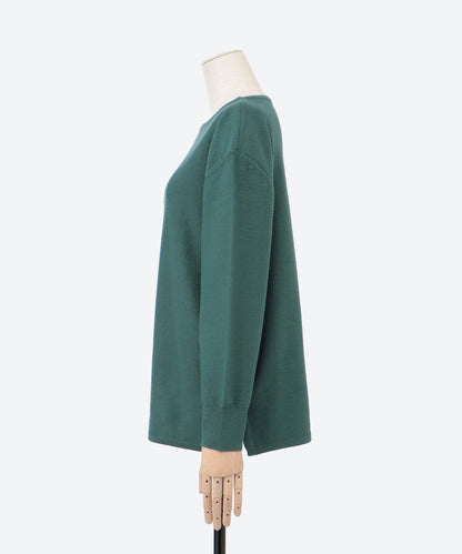 ボートカラーボリュームスリーブニット